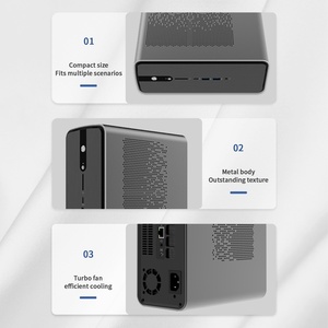 LCFC-H02 אמצע המגדל מיני-<span class=keywords><strong>itx</strong></span> שלדת מחשב שולחני עם פסים האלו fp11 cpu 8xlpddr5 8000mhz - Product Image 6