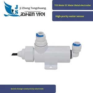 Jishen EC เซ็นเซอร์นำไฟฟ้า0.02, เซ็นเซอร์220V TDS เมตรความแม่นยำสูงป้องกัน IP67 ABS + 316L การติดตั้งอย่างรวดเร็ว - Product Image 4