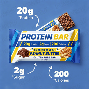 <span class=keywords><strong>Barra</strong></span> Energética de Proteína Power Crunch <span class=keywords><strong>con</strong></span> Proteína Premium, Baja en Calorías, Sabor Chocolate y Mantequilla de Maní - Product Image 4