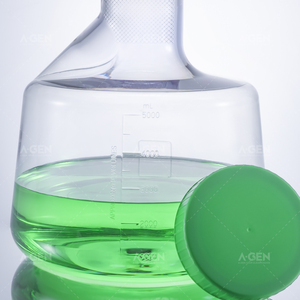 5L Triangle Shaker flacon bouchon respirant PC stérile en plastique flacon de Culture cellulaire stérile flacon pour Culture cellulaire à bon prix - Product Image 6