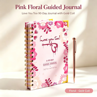 Services d'impression personnalisés pour carnets et journaux 2026 – Formats A4, A5, couverture personnalisée avec logo, reliure spirale, impression offset CMYK, couverture souple avec film.