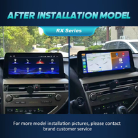 Autoradio Android 14 OEM 12,3 pouces avec CarPlay, Android Auto intégré, GPS pour Lexus RX/RX270/RX350/RX450 2009-2015