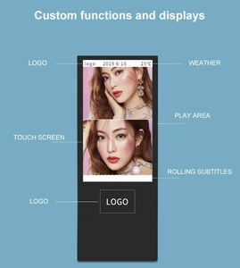 49Inch/55Inch/65Inch 2K/4K free standing floor advertising display menu stand digital poster display - Product Image 3