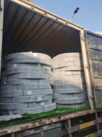 Tuyau de drainage plat perforé en PEHD pour terrains de football, prix usine, pour installation souterraine