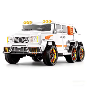 Nouvelle conception, vente chaude, voiture électrique pour enfants avec six roues et lumières LED, musique, adaptée à deux personnes, pour garçons et filles - Product Image 2