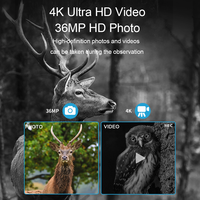 Lunettes de vision nocturne numériques infrarouges HD LCD GVDA haute résolution 4K, caméra binoculaire à double usage jour et nuit