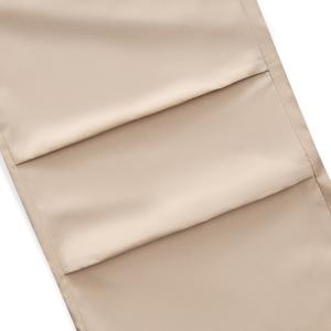 กางเกงขากว้างของผู้หญิงขายาวกางเกงโพลีเอสเตอร์100% ระบายอากาศปกติสีพื้น - Product Image 4