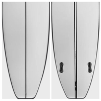 Planche de surf courte en fibre de verre haute performance OEM Logo personnalisable Planche à pagaie en matériau EPS de qualité pour les eaux de l'océan