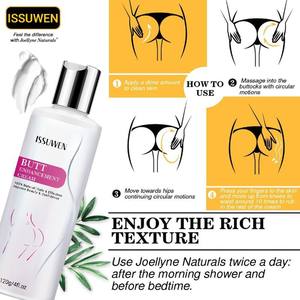 Crème Amincissante et Raffermissante pour le Corps Femme – Formule Naturelle, Bio, Végane et Écologique pour Remodeler les Fesses, les Hanches et les Jambes, Réduire la Cellulite - Product Image 3