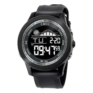 Orologio digitale impermeabile color argento - Product Image 3