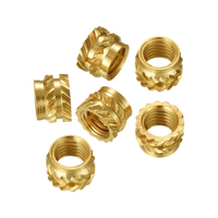 Inserts filetés moletés en laiton M1-M8, écrous femelles à sertissage thermique pour moulage par injection plastique et impression 3D – Fabricant d'écrous