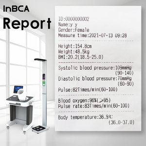 Tự Phục Vụ Đầy Đủ Sức Khỏe Cơ Thể Kiểm Tra Cá Nhân Quy Mô Kiosk Đa Chức Năng Chiều Cao Trọng Lượng Đo Màn Hình LCD 18-Tháng - Product Image 4