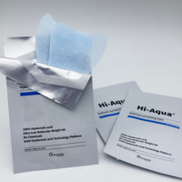 Mascarilla coreana para el cuidado de la piel, parche antiarrugas con ácido hialurónico, parche para mejillas, una solución soluble en agua para una hidratación profunda de las mejillas.