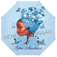 Parapluie de voyage coupe-vent élégant The Links Incorporated, parapluie compact pour la pluie et le soleil, durable, léger, portable, s'adapte à un sac à dos