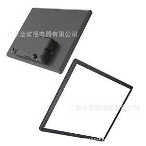 Lampe murale d'extérieur carrée 350x240mm en alliage d'aluminium étanche pour jardin et terrasse - Product Image 2