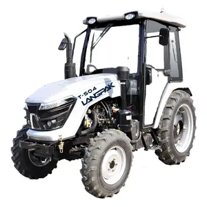 Chinesische Fabriken LANGPAK SAILLONG heißer Verkauf machen kosten günstige Traktoren 50HP 4WD Ackers chlepper TE-504