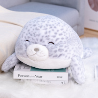 Cadeaux en peluche géants sur le thème des animaux marins : Adorables peluches requin, grandes peluches baleine bleue, dauphin et jouets lestés en peluche souple en forme de phoque