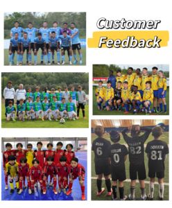 Conjunto de Uniforme de Fútbol Personalizado de Poliéster con Spandex Transpirable con Pantalones Cortos, Proveedor de Equipaciones de Club de Fútbol - Product Image 6