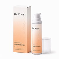 Sérum Bulle Orange en Promotion Double Ferment Bactérien Niacinamide Acide Salicylique Contrôle du Sébum Affinage des Pores OEM ODM