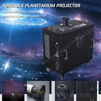 Sayok 360 Degrés Fulldome 6500LM Portable Astronauta Proyector Planétarium Dôme Projecteur avec Objectif Fisheye