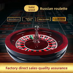 <span class=keywords><strong>Ruleta</strong></span> Rusa Moderna de Lujo MIR de 32 Pulgadas, Madera Maciza y Metal, Calidad Profesional, Ecológica, para Uno o Dos Jugadores - Product Image 1