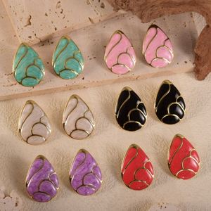 Pendientes de moda con diseño de flor y mariposa de cuatro hojas, embalaje seguro para exportación para mayoristas, diseño de seguridad, venta al por mayor mixta - Product Image 3