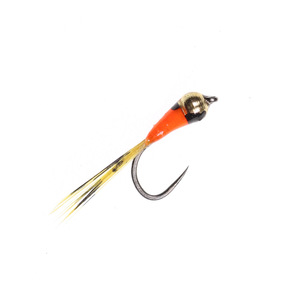 Tête de perle en laiton époxy perdigon nymphes sans barbe mouche faisan queue naufrage rapide Euro <span class=keywords><strong>nymphe</strong></span> mouche <span class=keywords><strong>truite</strong></span> WY200 leurres de pêche appâts - Product Image 4