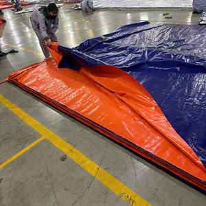 PE Tarpaulin <b>Blue</b> / Orange Heavy Duty High Durability Large Capacity Fish <b>Pond</b> <b>Liners</b> Color Option Size Option - Product Image 2