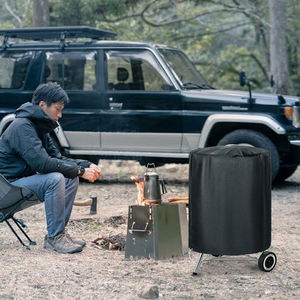 Cubierta de parrilla eléctrica para Georgen <span class=keywords><strong>Foreman</strong></span> GGR50B, GFO3320, GFO240 Parrilla eléctrica interior/exterior, cubierta de barbacoa impermeable resistente - Product Image 3