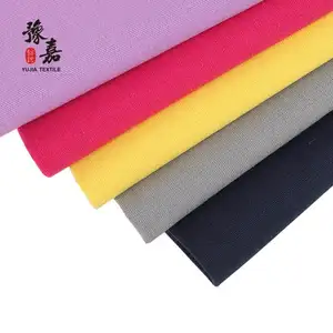 Fashion design plain dyed solid purple 190gsm 100% cotton canvas fabric for hats bags