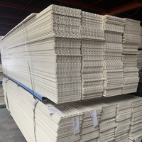 Panel de Pared de PVC Impermeable, Material de Madera y Bambú, Diseño Moderno para Hoteles y Uso Doméstico