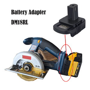 ขายร้อน DM18RL แบตเตอรี่อะแดปเตอร์สำหรับ Dewalt สำหรับมิลวอกี20โวลต์/18โวลต์แบตเตอรี่ Li-Ion แปลงสำหรับ Ryobi 18โวลต์ P108 ABP1801แบตเตอรี่