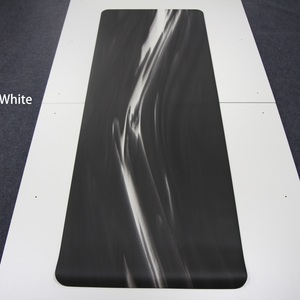 Tapete de Yoga de PU de 4.5mm de Grosor con Tecnología Avanzada de Bloqueo de Color y Diseño en Contraste para Fitness y Pilates - Product Image 4