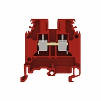 Bloc de bornes modulaire industriel à montage sur rail DIN 600V UL94 avec connecteur à vis pour armoire électrique et distribution de puissance