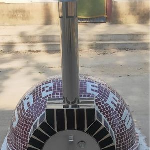 Nouveau produit Four à pizza à granulés de bois extérieur en acier - Product Image 4