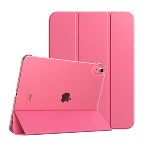 Étui pour <span class=keywords><strong>iPad</strong></span> 10e/11e génération en cuir PU, coque arrière rigide transparente en PC, étui intelligent pour tablette <span class=keywords><strong>iPad</strong></span> A16 10e 11e génération 2025 - Product Image 1