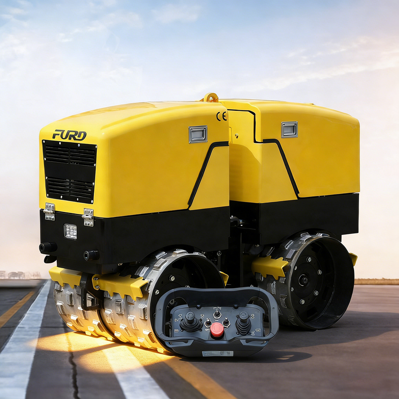 New Type Double Wheel Road Roller