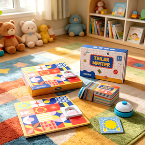 Nähmeister Montessori Feinmotorik Lernspielzeug Sensorisches Spielzeug für Vorschulkinder Großhandel - Product Image 1