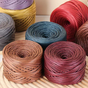 Filato in Pelle Elastica Morbida da 200g, Tinto in Filo, per Lavori a Maglia, Borse all'Uncinetto e Top a Spaghetti - Bestseller - Product Image 6