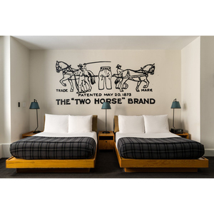 Muebles modernos de hotel de EE. UU., cama de matrimonio con sofá de salón de madera de calidad de hotel estándar, armario de nevera para apartamento, estilo boutique - Product Image 5