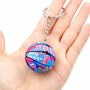 2024 nóng bán tùy chỉnh bóng rổ mềm PVC <span class=keywords><strong>Keychain</strong></span> cao su <span class=keywords><strong>Keychain</strong></span> tùy chỉnh 3D cao su <span class=keywords><strong>Keychain</strong></span> - Product Image 5