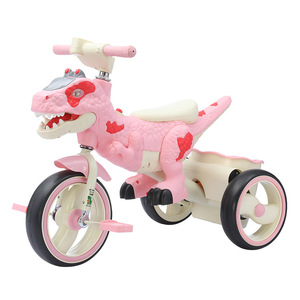 2025 gros <span class=keywords><strong>dinosaure</strong></span> enfants Tricycle avec 3 roues/musique enfants vélo à vendre enfant en bas âge Ride-on Tricycle - Product Image 1