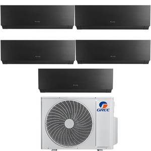 Aire Acondicionado Split Clivia Black WiFi Penta de 10001-12000 BTU R32, Ahorro de Energía Eléctrica, Refrigeración/Calefacción, Control por Aplicación - Product Image 1