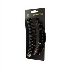 Yun Rong Hair Clip 12 Pcs Brown Plastic Baby Hair Accessory - Product Image 2