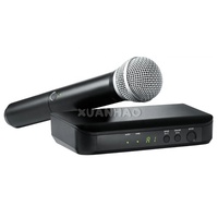 Système de microphone sans fil UHF cardioïde professionnel BLX1 avec récepteur portable en métal pour karaoké et scène, compatible BLX4 Beta58a PG58 WA302 CVL