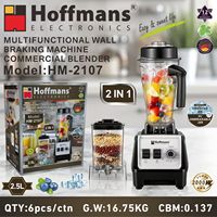 Pasar Grosir B2B Mesin Pengolah Makanan Komersial Hoffmans HM-2107 2000W 2.5L untuk Pasokan Katering