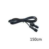 Cables de Extensión de 150 cm y 300 cm, 2 Pines, 3 Pines, 4 Pines, 5 Pines, para Luces de Roca y Luces de Ruedas, Impermeables, con Protección de Tapa de Polvo de Silicona