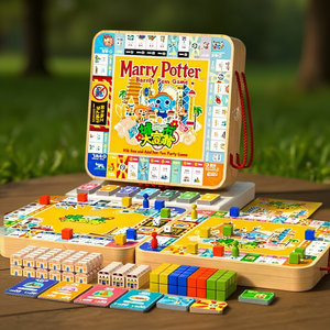Juego de mesa Monopoly de Harry Potter con cartas y fichas para niños y adultos, juego de fiesta familiar divertido - Product Image 3