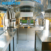 WEBETTER Hotdog Cart Makanan Katering Trailer Makanan Truk Makanan untuk Dijual Eropa
