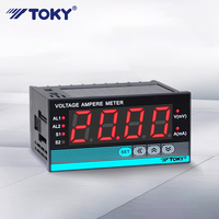 Compteurs numériques TOKY avec boîtier court, entrée multi-DI, affichage LCD, compteurs de tension AC/DC